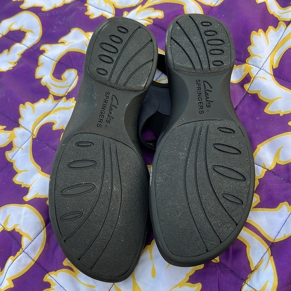 Clark Blue Sandals - Picture 2 of 2